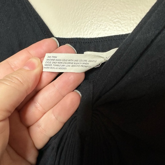 SOMA Black Maxi Dress - Size L - Picture 4 of 4